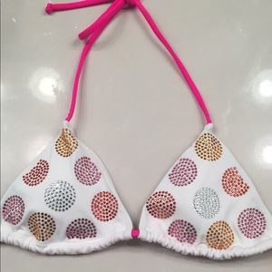 Victoria’s Secret Rhinestone Bikini Top